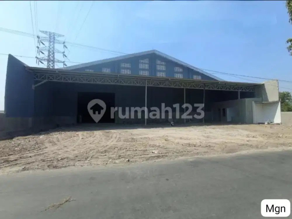Disewakan Gudang Zona Industri Baru Strategis Siap Huni Lokasi Colomadu,Solo Luas 1827m2