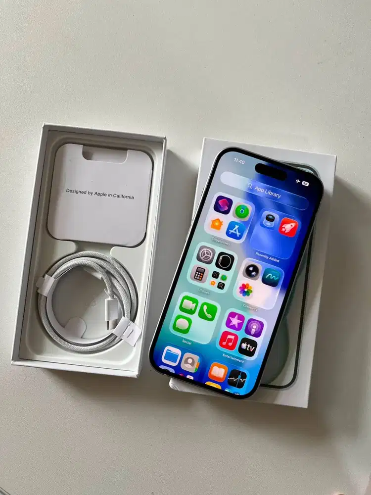 Iphone 15 256Gb Biru All Op Bh 100% Fullset Muluss