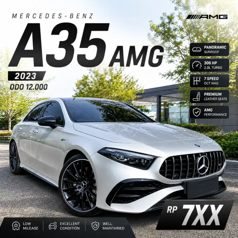 [PANORAMIC] MERCEDES BENZ A35 AMG 2023 FACELIFT