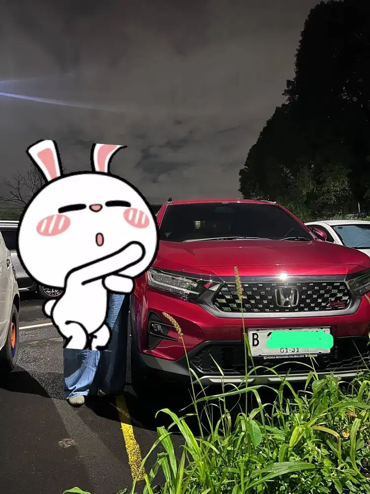 Over Credit Honda WRV RS AT Merah