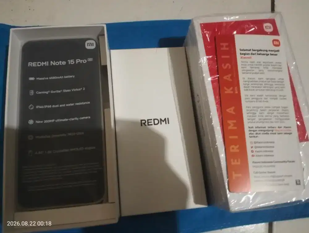 Redmi not 15 pro 5g 12/512