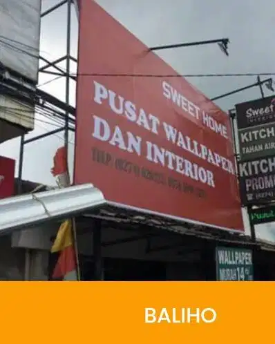 Jasa buat baliho plang huruf timbul