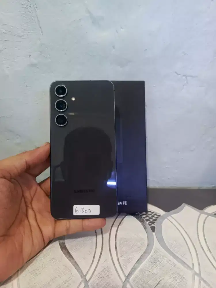 SAMSUNG S24 FE 5G RAM 8/256GB ORIGINAL SEIN MULUS NORMAL FULLSHET