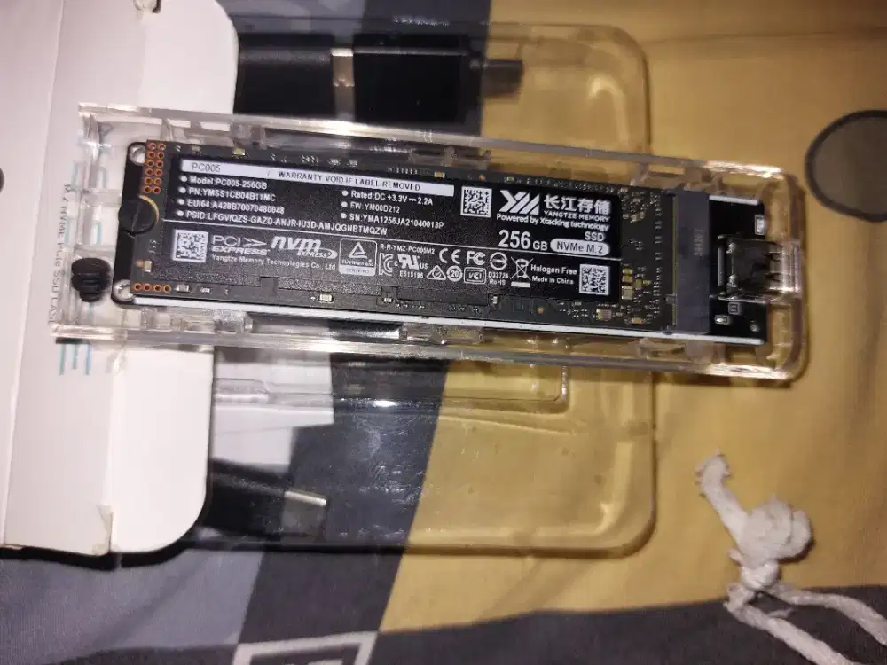 Dijual Cepat SSD 256GB M.2 NVME