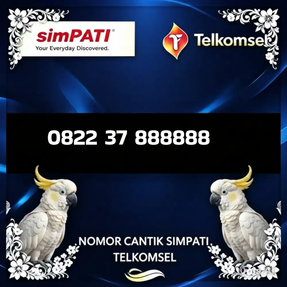 Nomor cantik simpati Telkomsel super