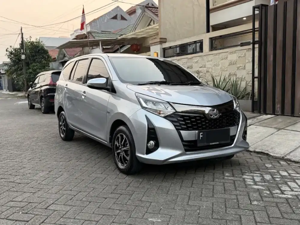 Dijual Toyota Calya 1.2 G Matic Facelift Tahun 2022 2023 Warna Silver