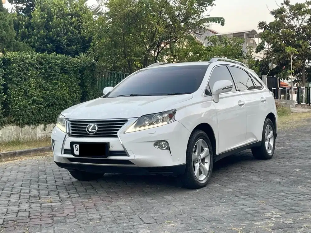 Lexus RX270 2.7 Matic 2014 Putih Facelift HK Version Plat B