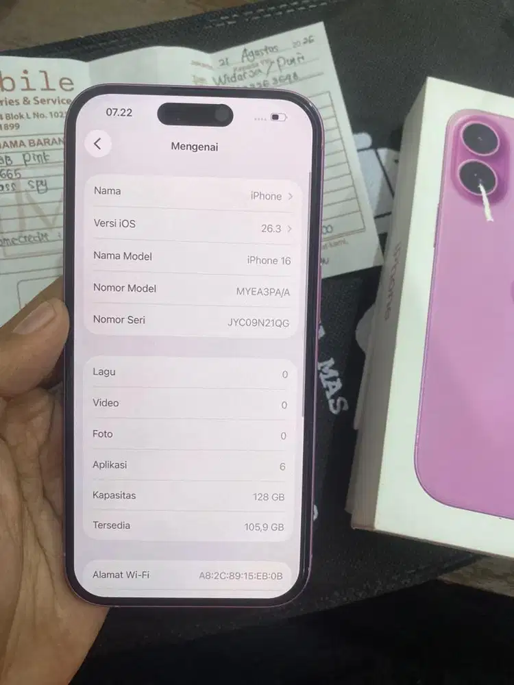 IPHONE 16 BASIC PINK IBOX CC 0 HB 100