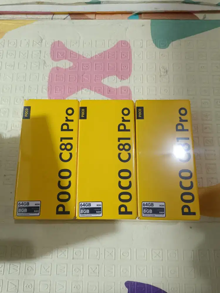 Poco C81 Pro 4/64gb Baru Garansi Resmi
