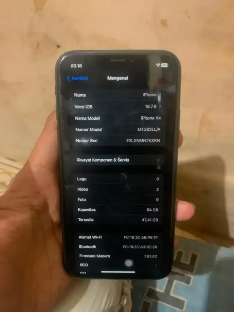 iPhone xr 64gb wifi only