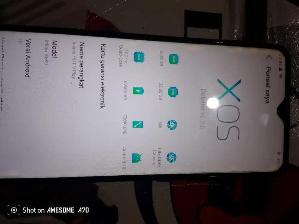Jual hp Infinix hot 9 play