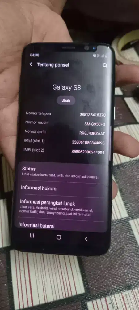 Samsung S8 4/64 sein