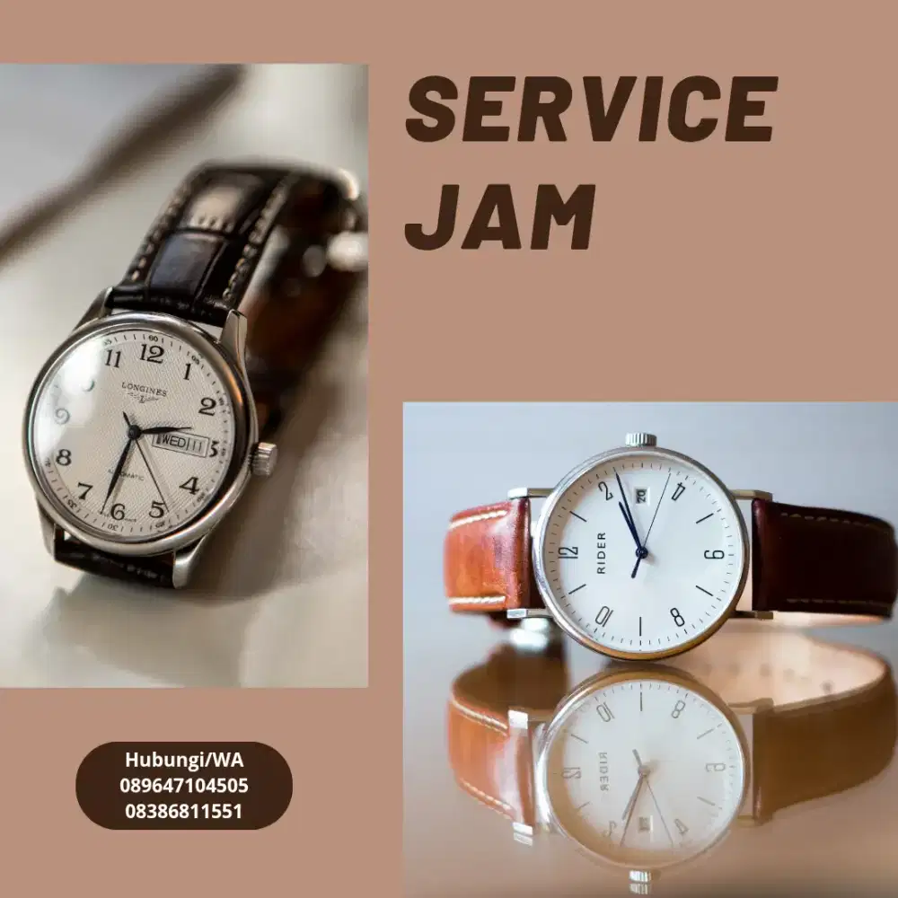 Service jam analog dan digital