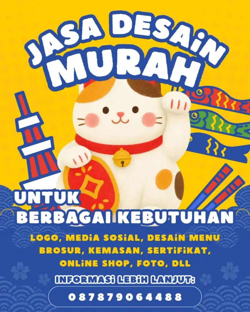 Jasa Desain Murah Olshop, Logo, Medsos, dll