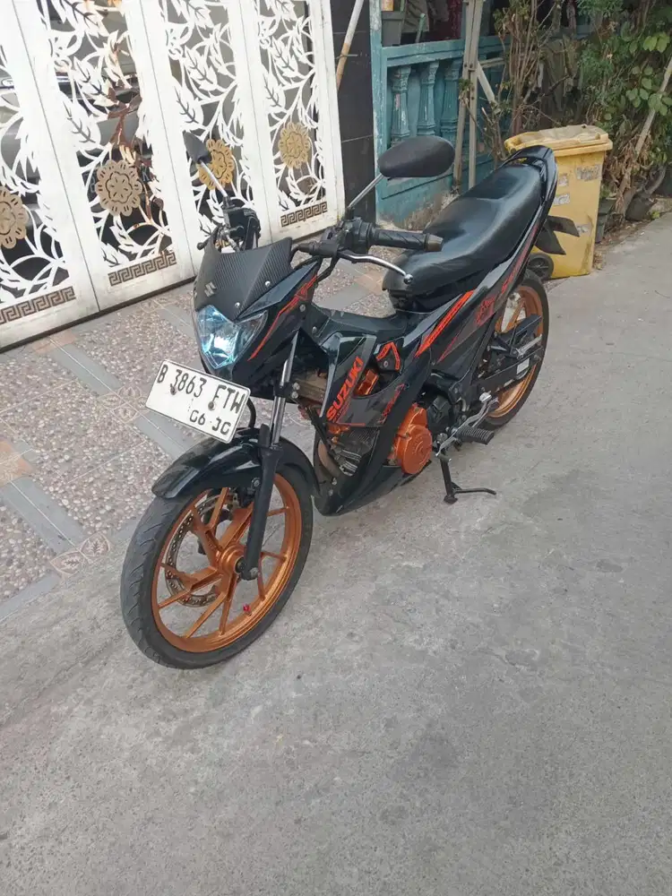 Suzuki Satria FU 2014 SE,ss lengkap mesin bagus pajak hidup,Bks Kab