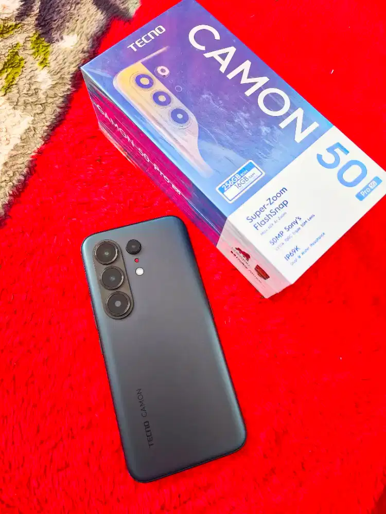 Camon 50 Pro 5G Ram 8+8/256 Gb Fullset Muluss