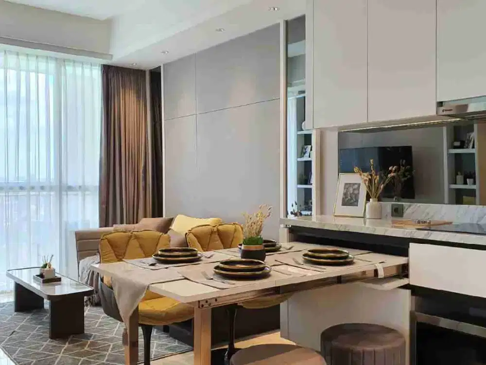 Dijual / disewakan apartemen Arandra siap huni full furnish di cempaka putih jakarta pusat.