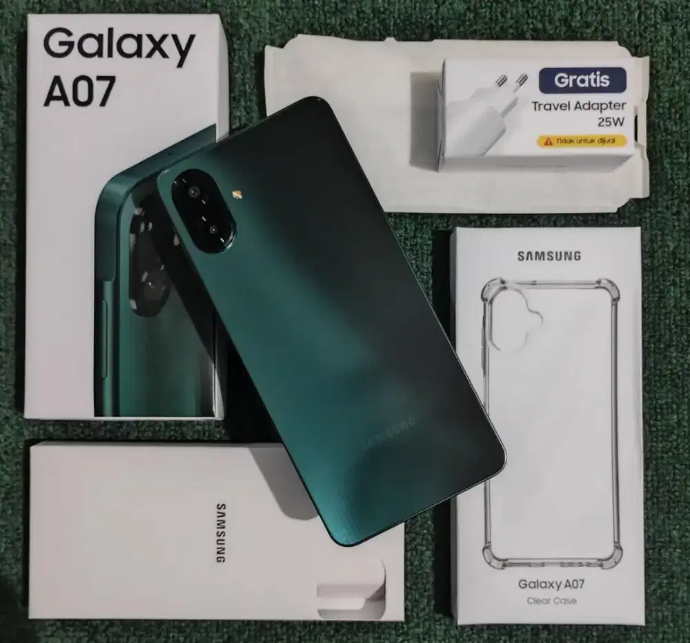SAMSUNG GALAXY A07 - RAM 6/128 GB || 1 BULAN PAKAI
