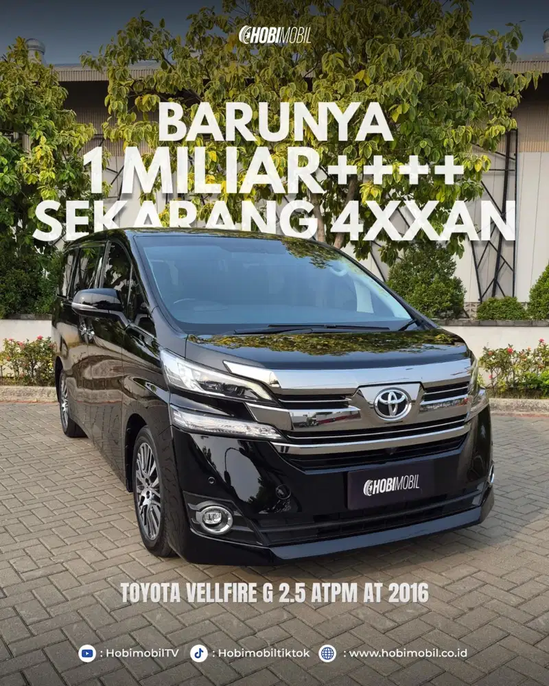 Vellfire G 2.5 ATPM AT Thn 2016