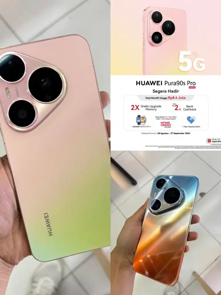 Pre-order huawei pura 90s series banyak bonus dan free upgrad memori