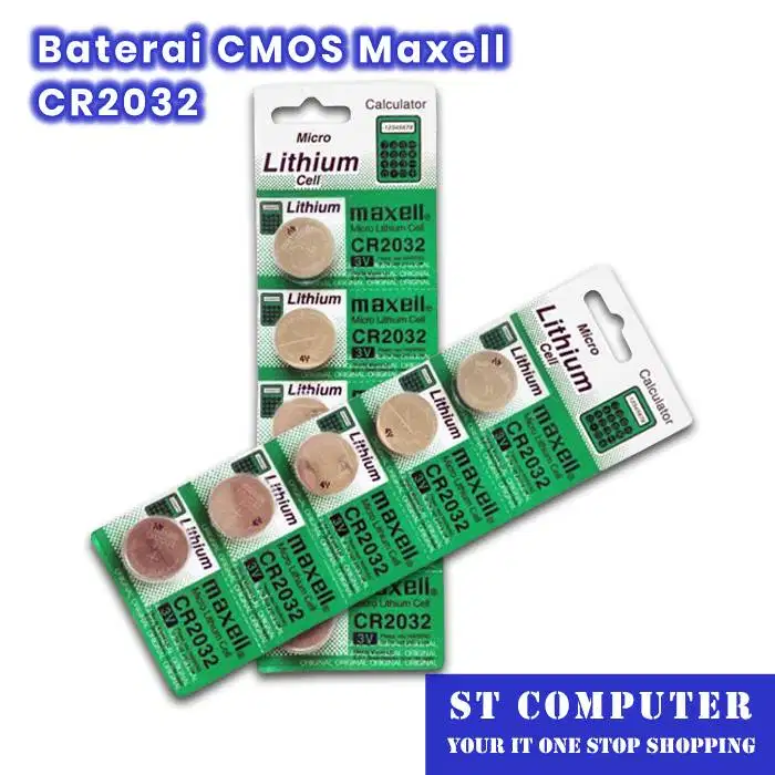 Baterai CMOS Maxell CR2032