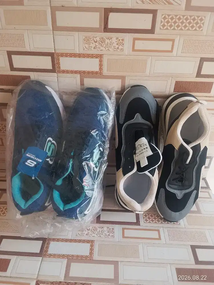 edisi habisin stock dua sepatu baru jual murah