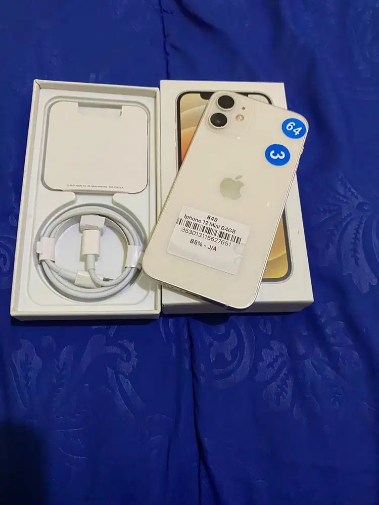 iPhone 12 mini 64GB inter Fullset
