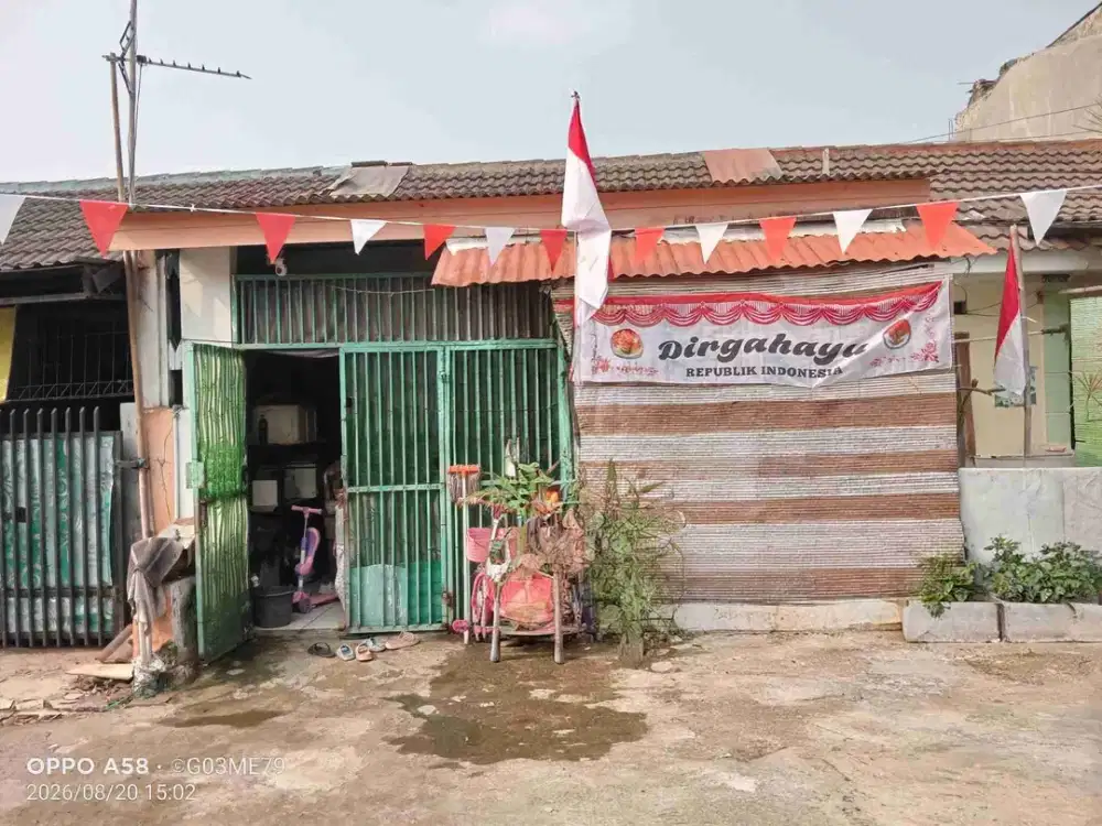 jual rumah dan warung deket sekolah SMP