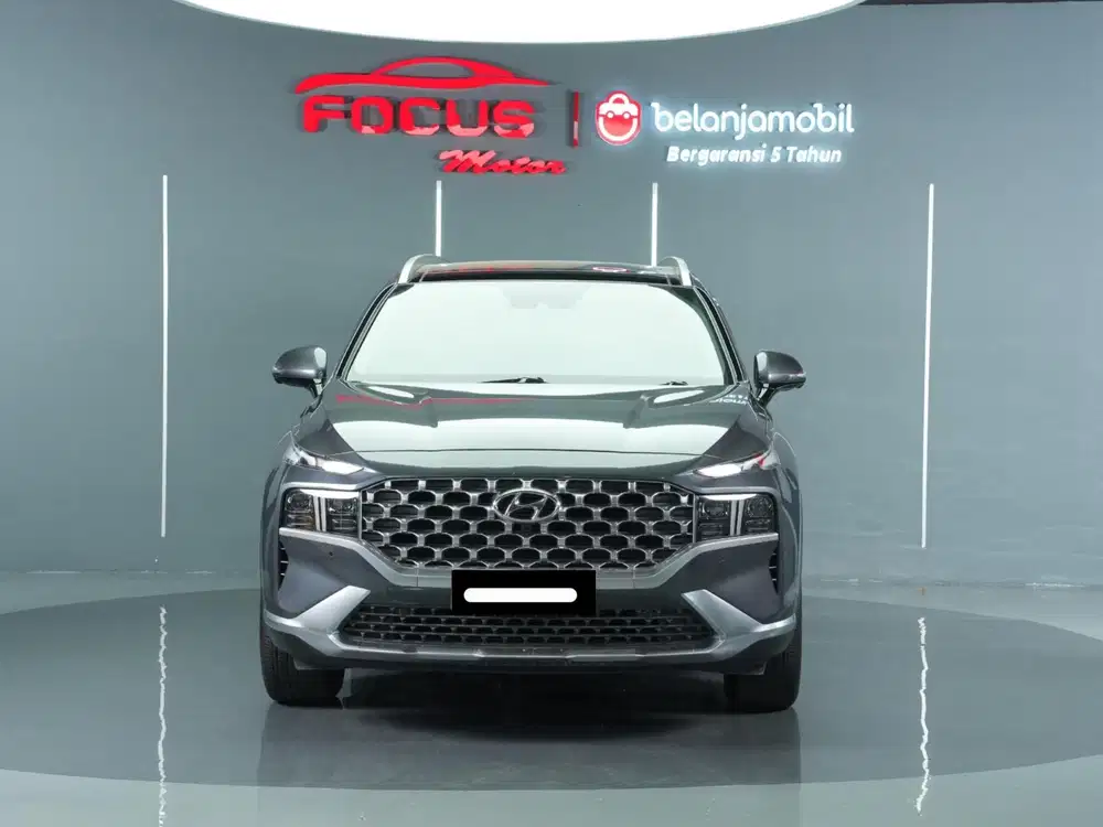 Km 44 ribuan hyundai santafe santa fe signature bensin 2023 abu