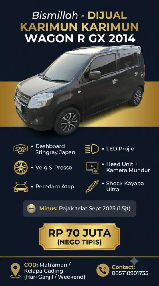Karimun GX 2014 Pribadi
