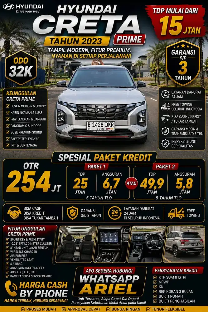 Hyundai Creta prime 2023
