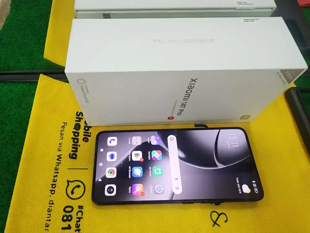 Xiaomi 14 T ram 12/512 gb mulus lengkap tampa minus