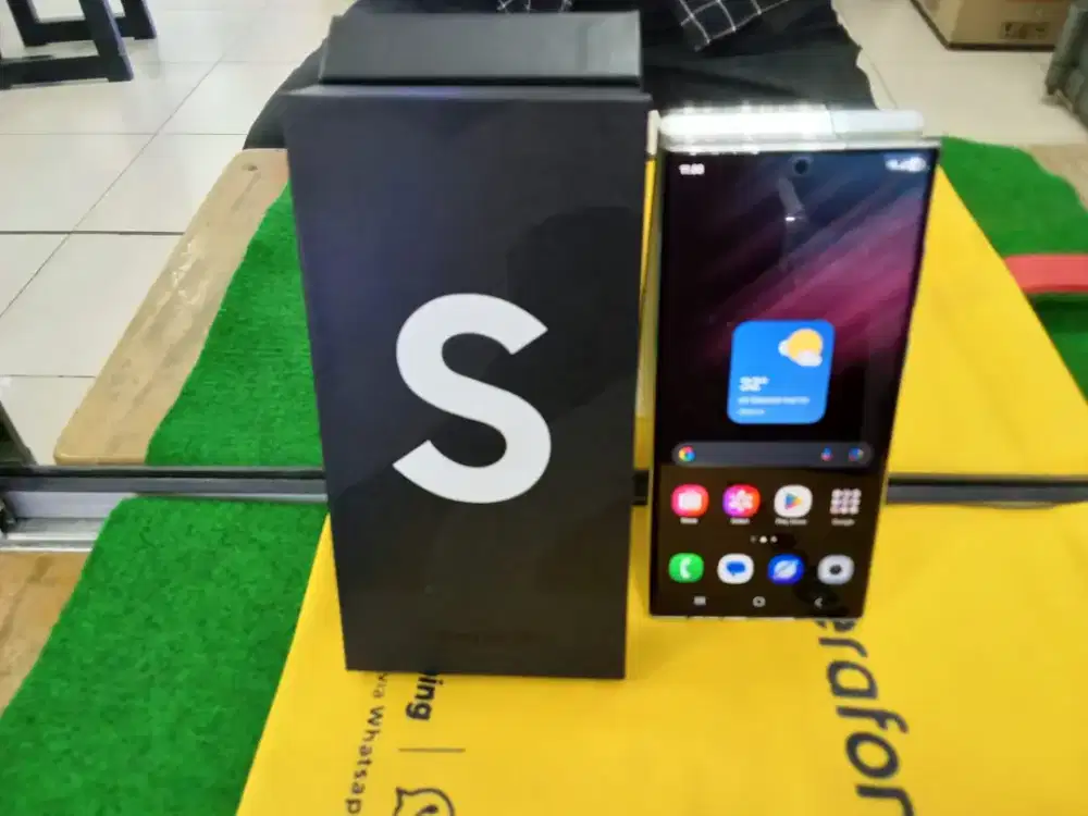 Samsung S22 ultra ram 12 /256 gb mulus lengkap normal