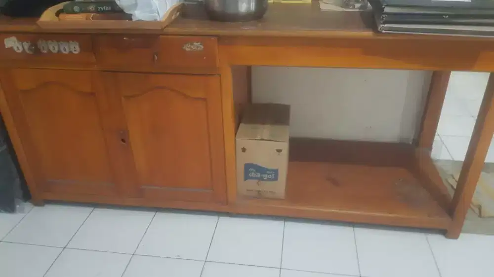 MEJA JATI bekas