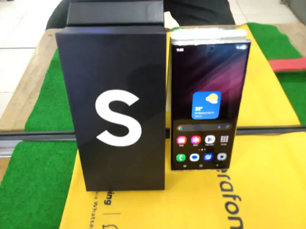 Samsung S22 ultra ram 12 /256 gb mulus lengkap normal