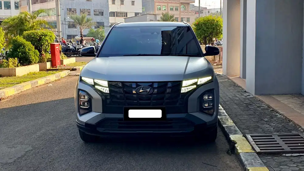 Hyundai creta alpha edition prime 2024 magnetic silver matte