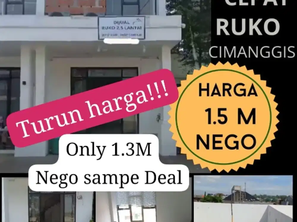 DIJUAL RUKO MURAH DI CIBUBUR