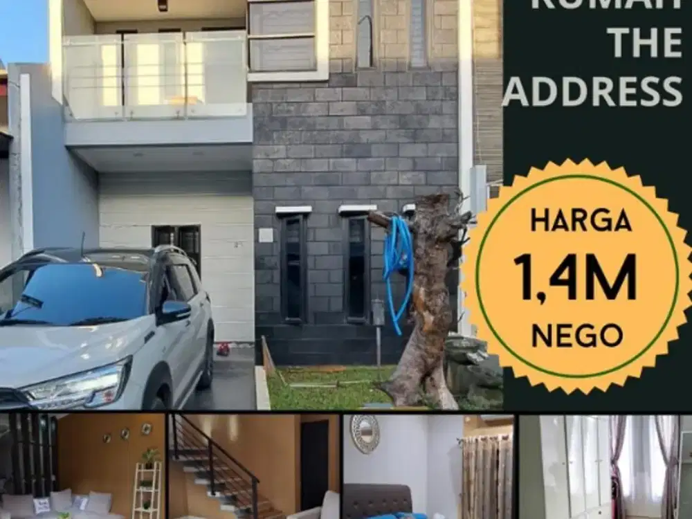 DIJUAL RUMAH  SIAP HUNI DI ADDRESS
