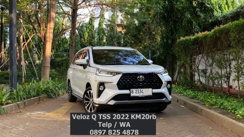 KM20rb Veloz TSS 2022 toyota avanza 2023 xpander G 2024 XL7 putih tgn1