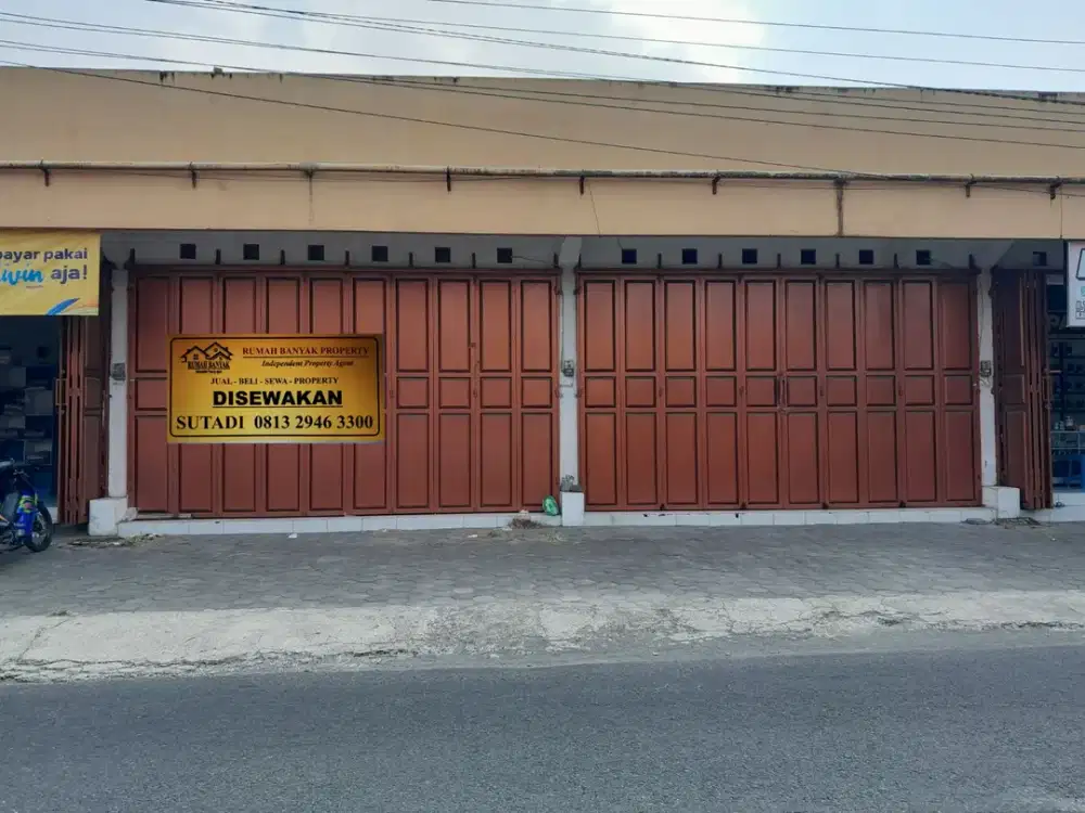 Disewakan Ruko Murah dan Strategis Di Kalasan, Cocok Untuk Berbagai Usaha