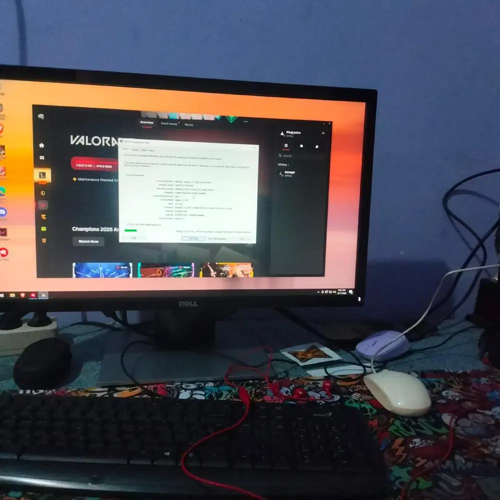 Dijual pc gaming fullset
