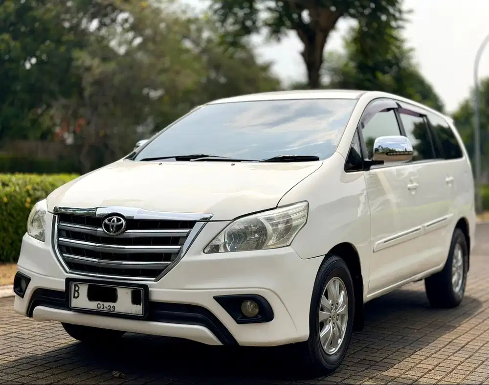 Diesel Facelft Low KM Pjk Pjg Toyota Kijang Innova 2.4 G AT Solar 2013