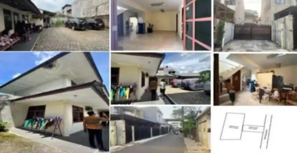 Dijual Rumah 2 Lantai Praja Dalam Kebayoran