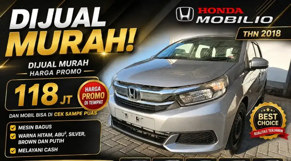 Dijual Honda Mobilo 2018 berbagai warna