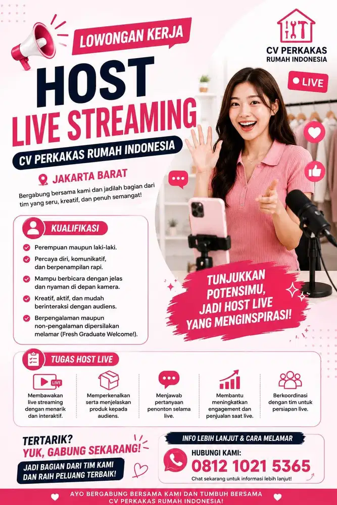 HOST LIVE STREAMING