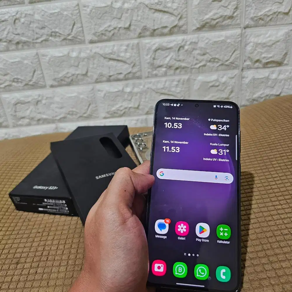 Samsung S23+ 5G 8/256GB Fullset Resmi