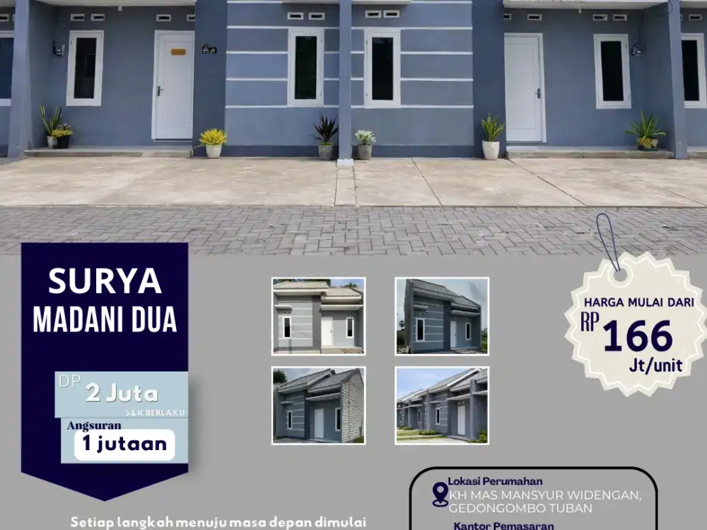 Perumahan Surya Madani Dua – Hunian Nyaman, Modern & Terjangkau