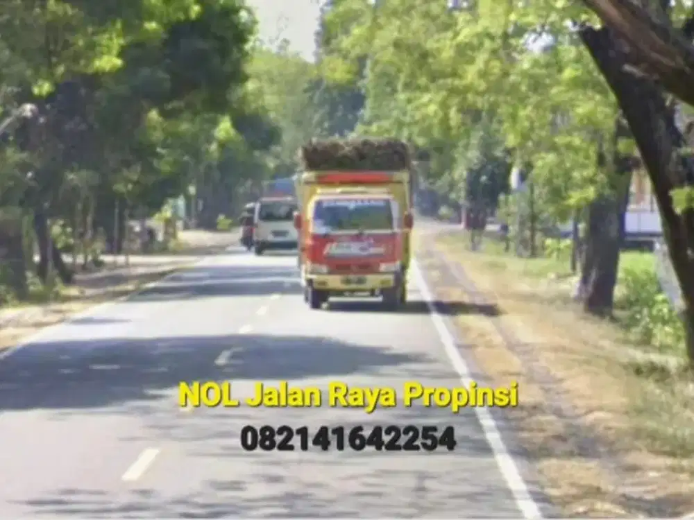 JUAL, Tanah LD 87 mtr, NOL Jalan Raya Propinsi Madiun-NGAWI Lokasi Ciamik