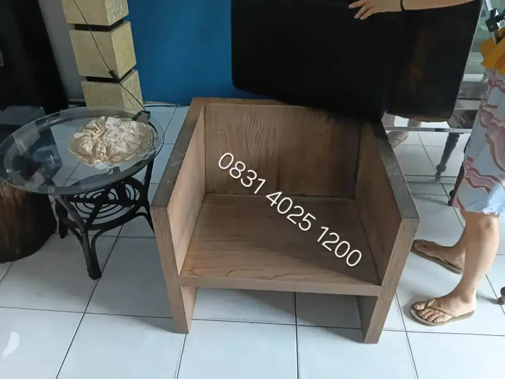 Kursi kayu jati jadul kokoh