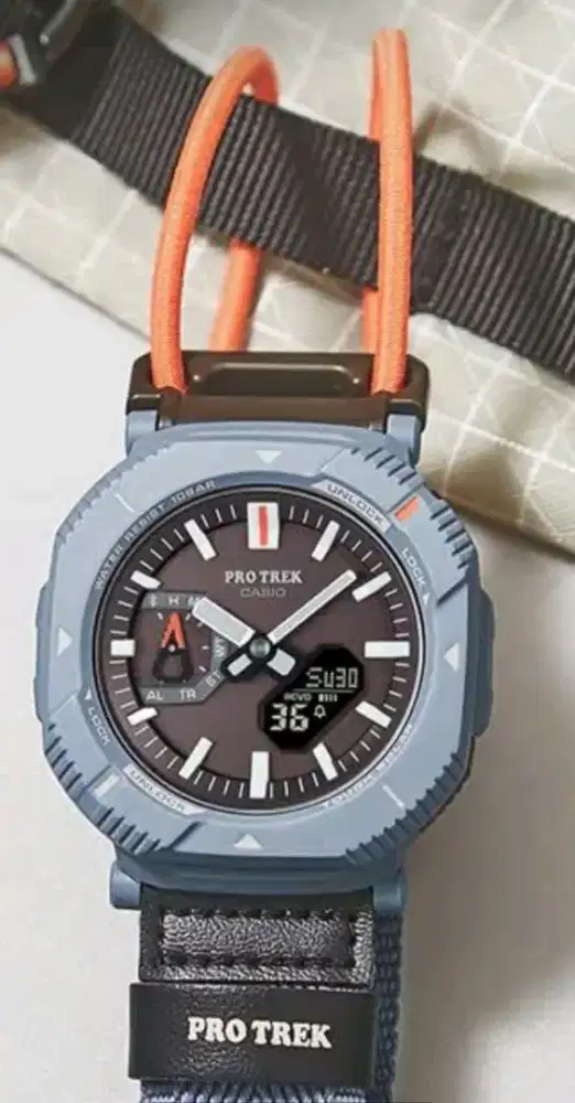 Casio Pro Trex cuma 2x pakai JD SM kyk baru beli Bru di 3jt krg jual